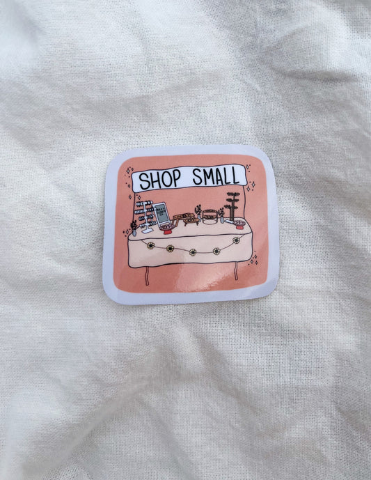 Shop Small Sticker