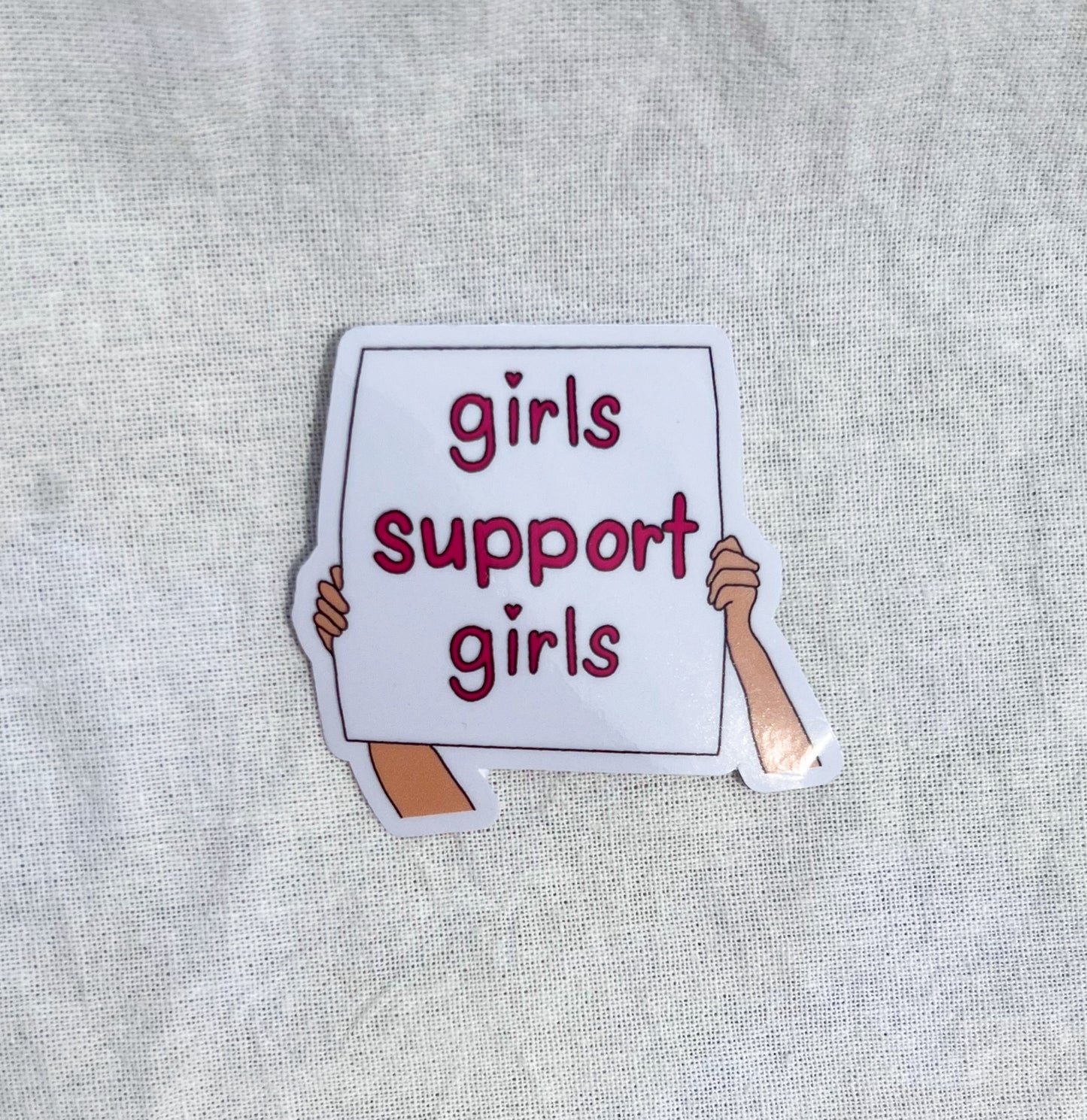 Girls Support Girls Sticker