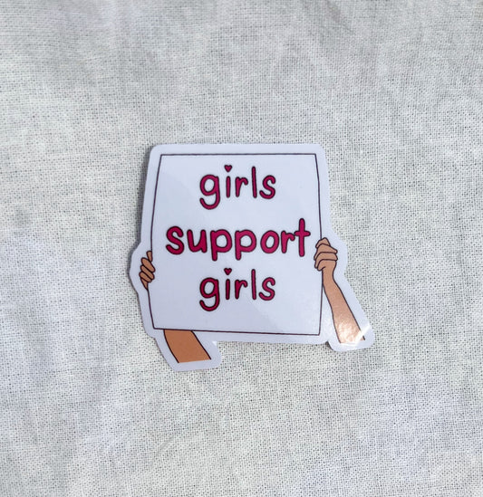 Girls Support Girls Sticker