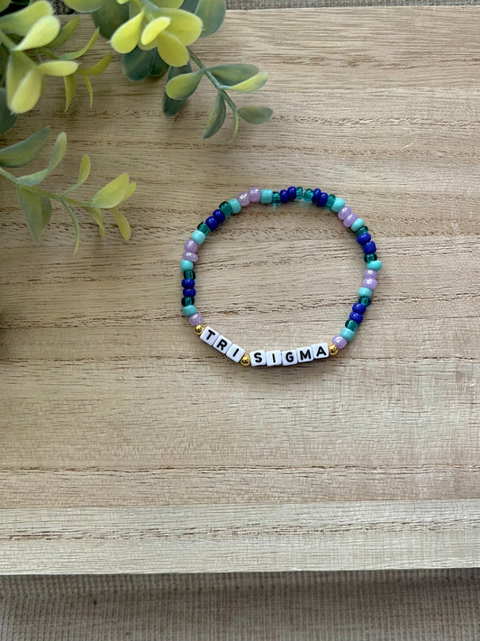 Tri Sigma Bracelet