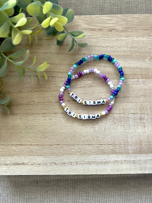 Tri Sigma Bracelet