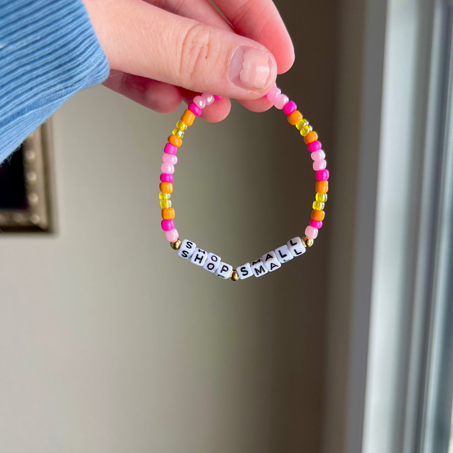 "Shop Small" Bracelet