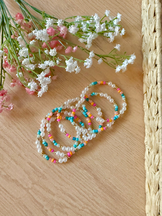 Sunset Pearl Bracelet