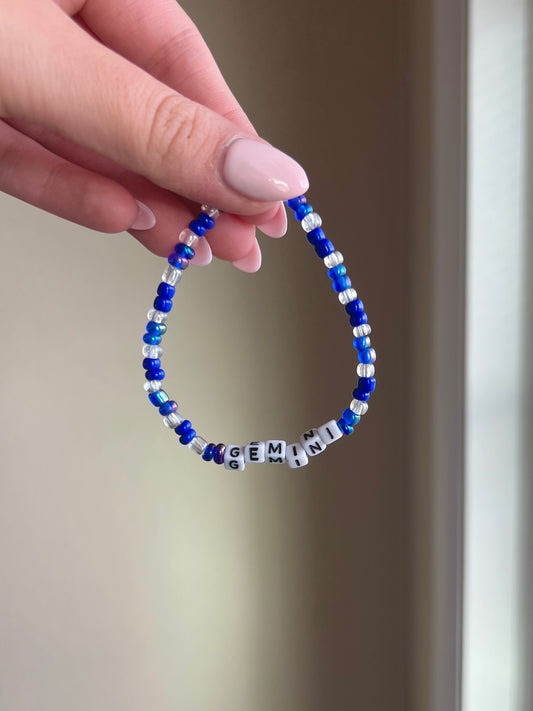 Zodiac Sign Bracelet