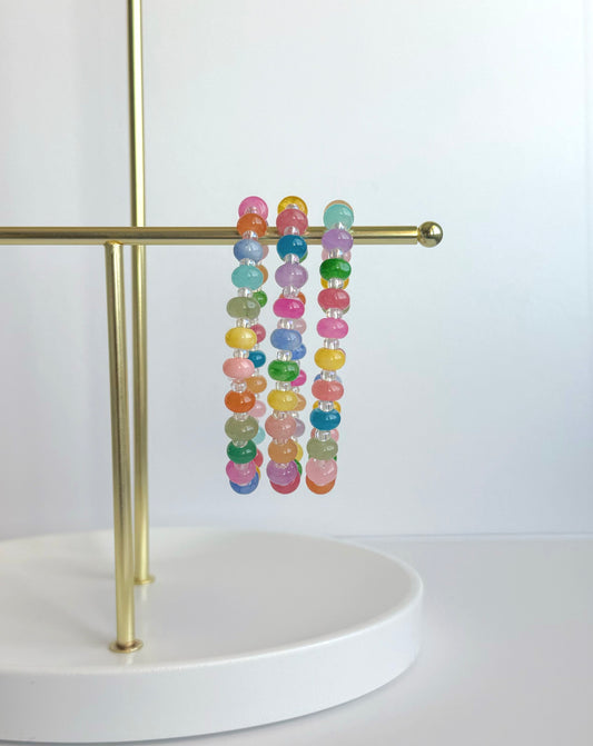Candy Shop Glass Beaded Bracelets