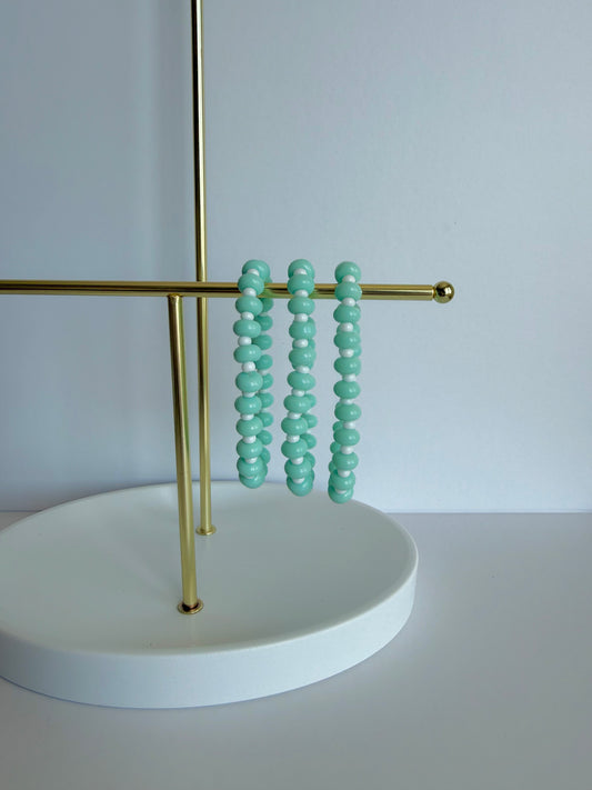 Icey Blue | Beaded Bracelet