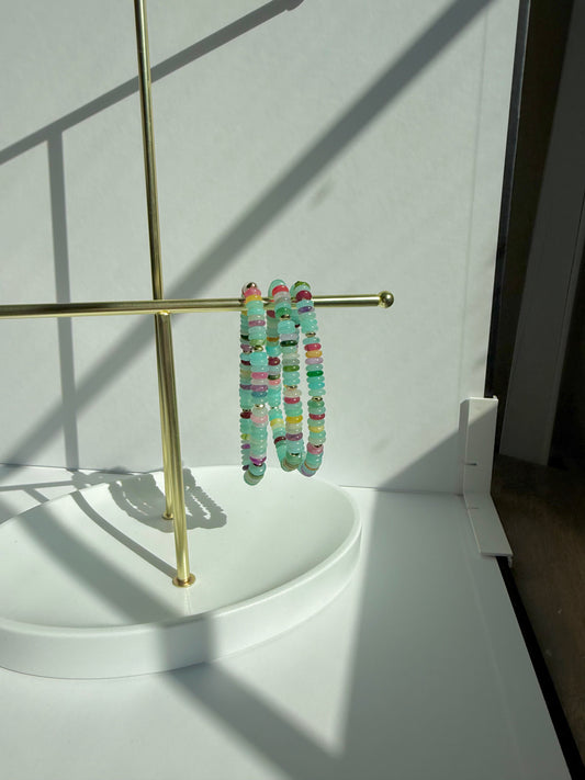Minty Fresh | Beaded Bracelet