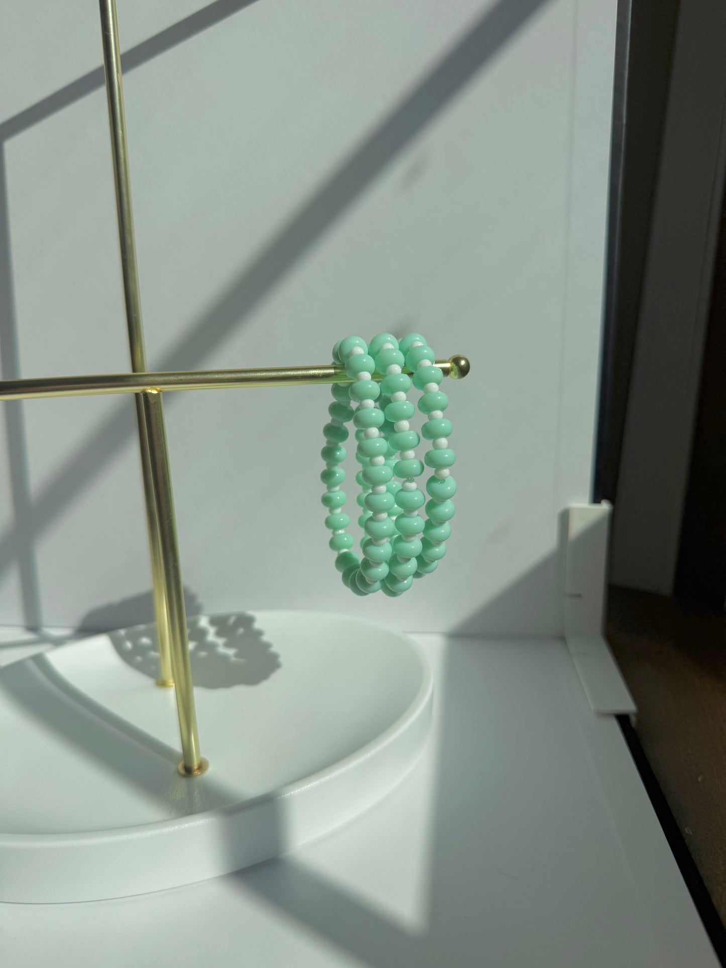 Icey Blue | Beaded Bracelet