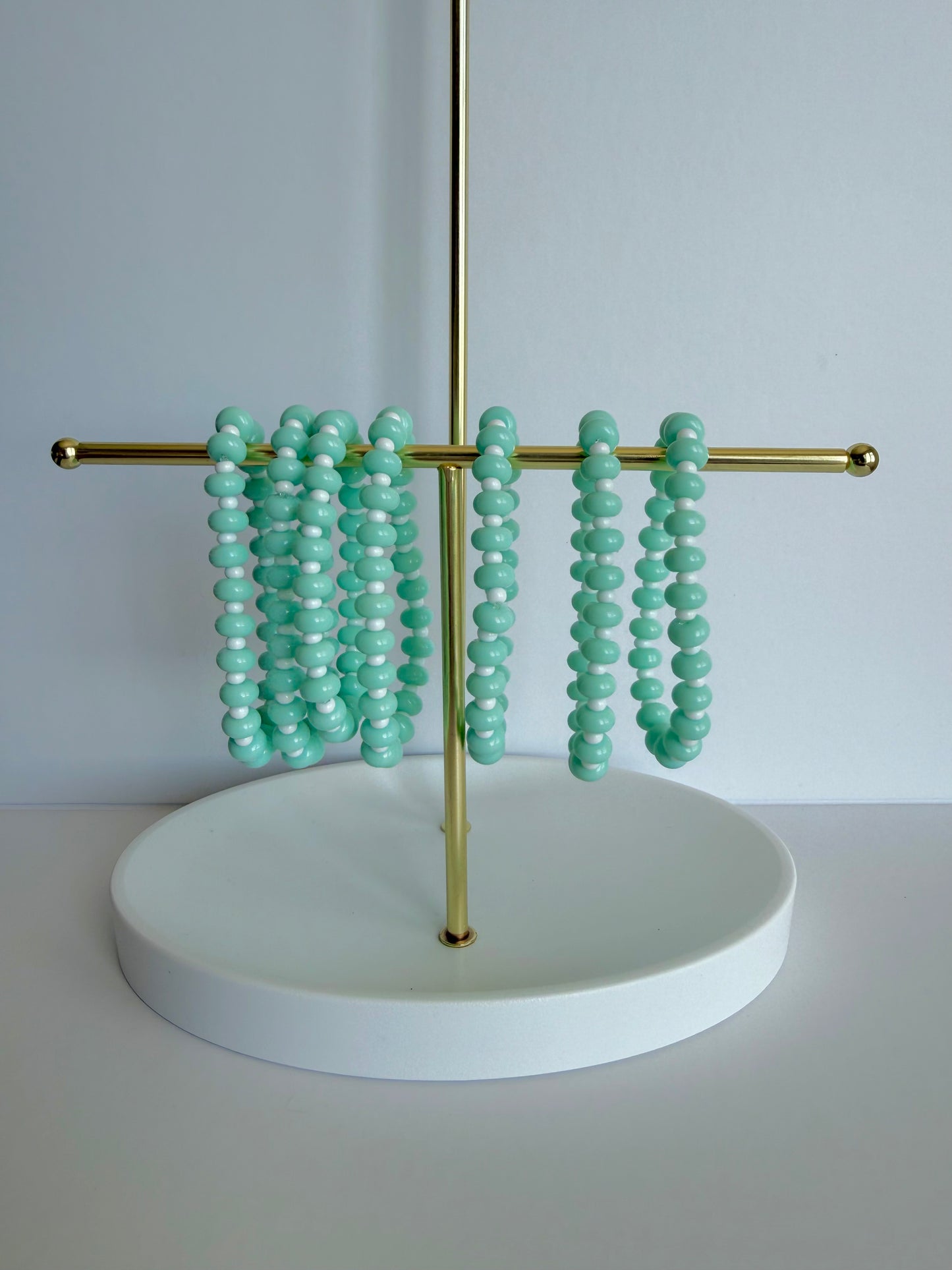 Icey Blue | Beaded Bracelet