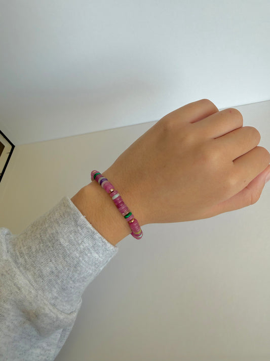 Berry Bloom | Beaded Bracelet