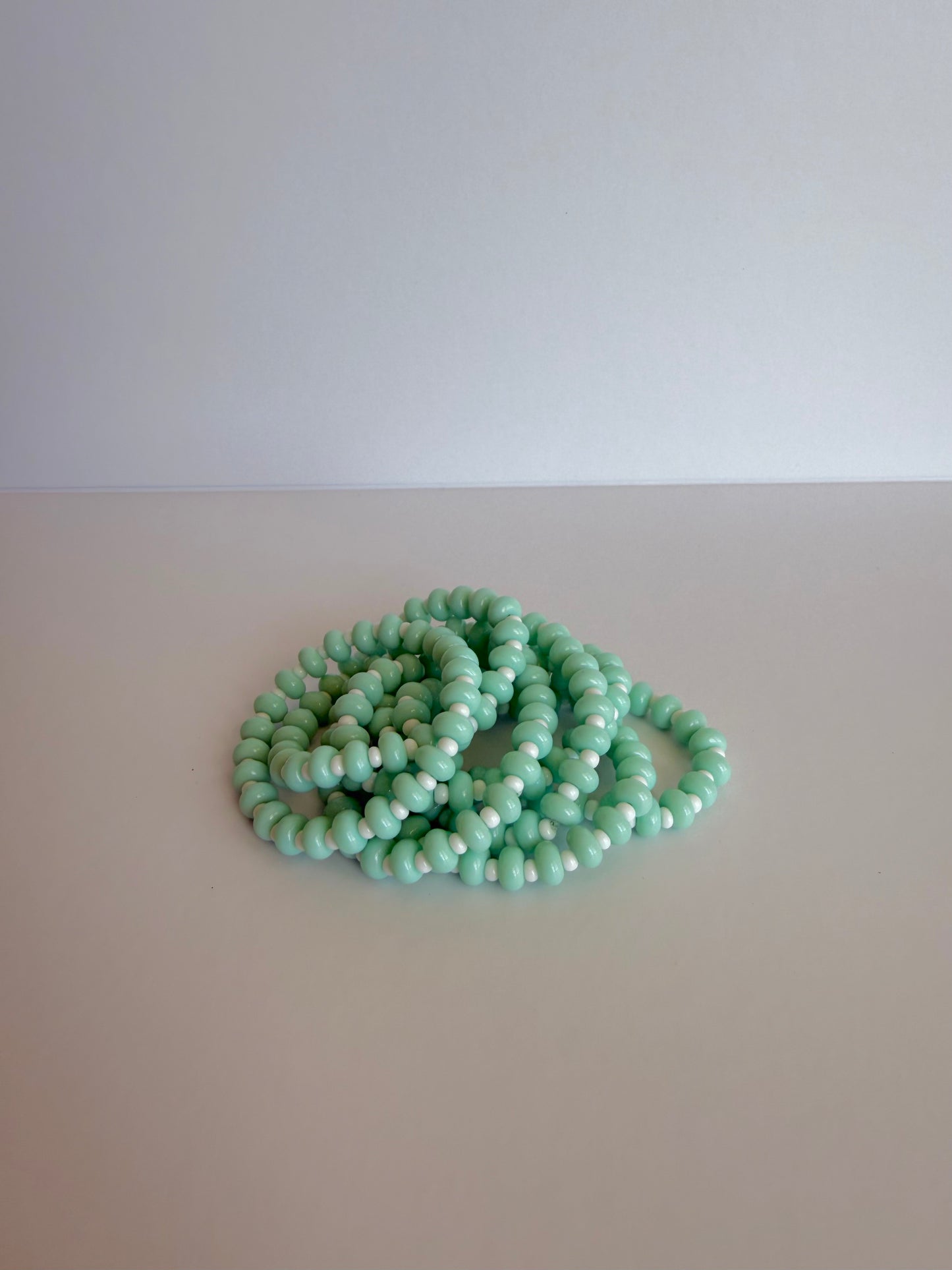 Icey Blue | Beaded Bracelet