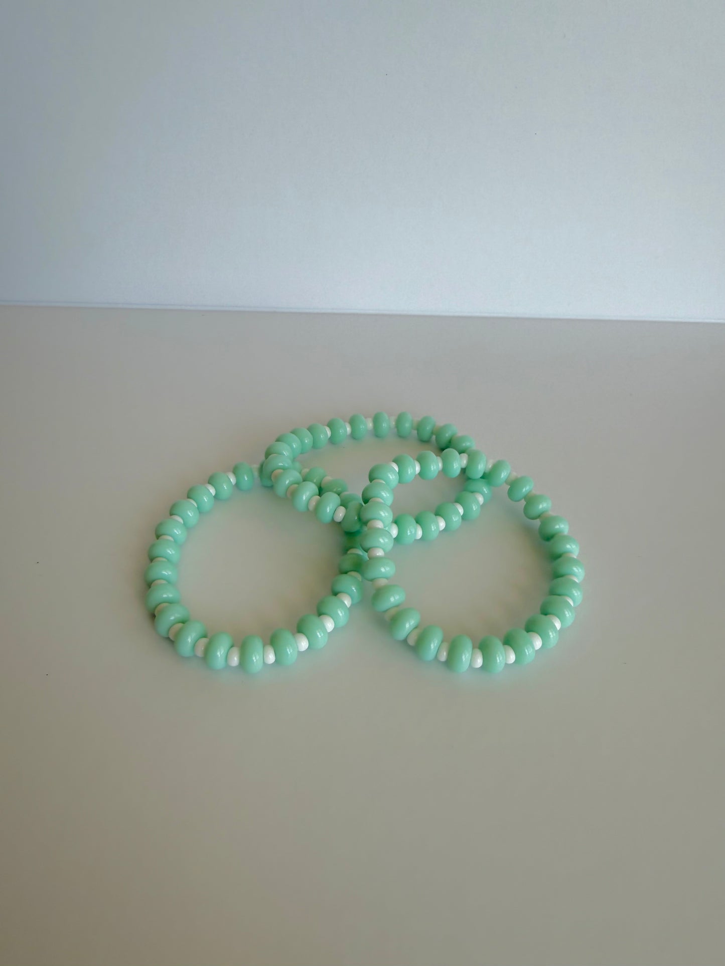 Icey Blue | Beaded Bracelet