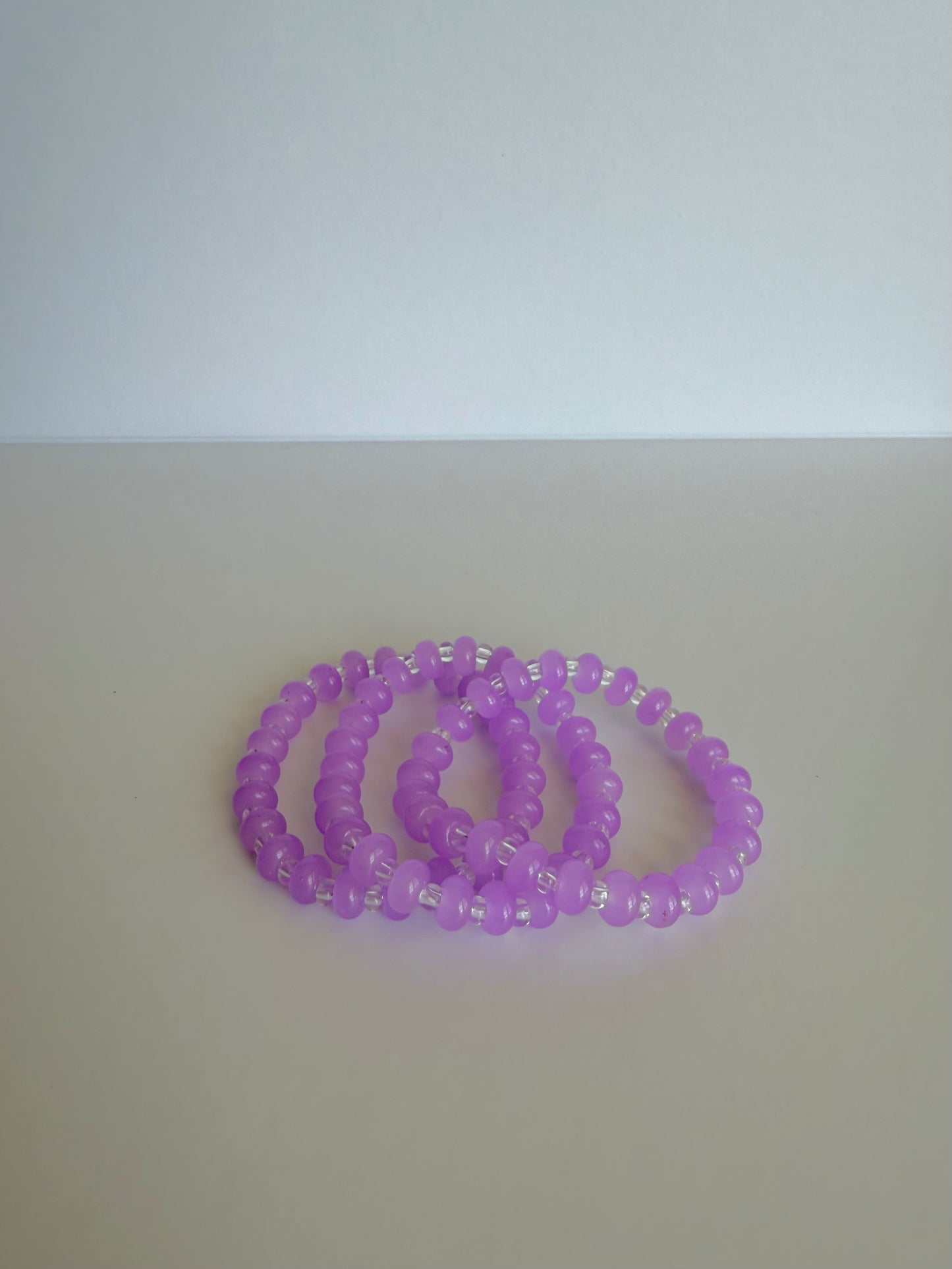 Lovely Lilac | Beaded Bracelet