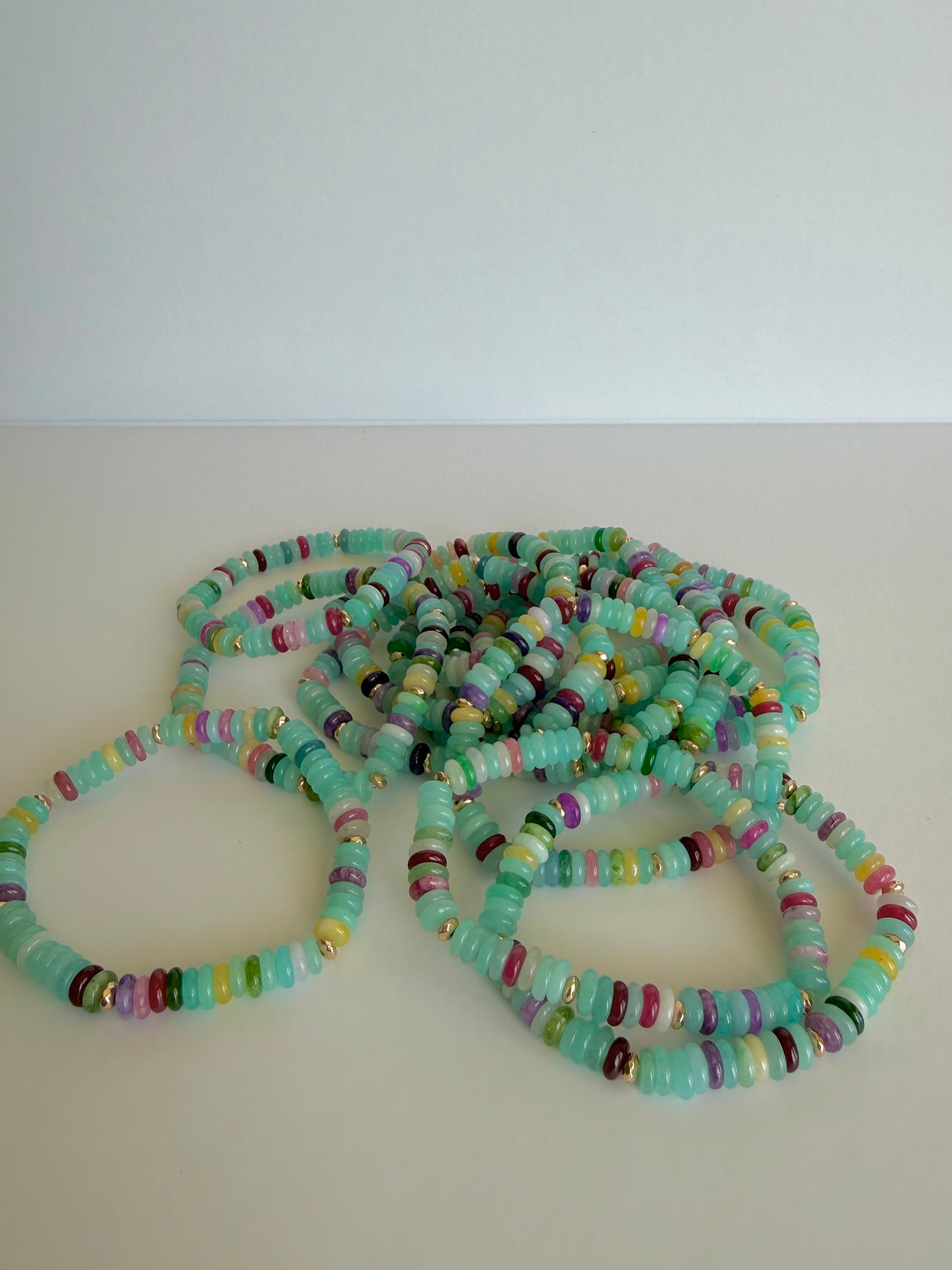 Minty Fresh | Beaded Bracelet