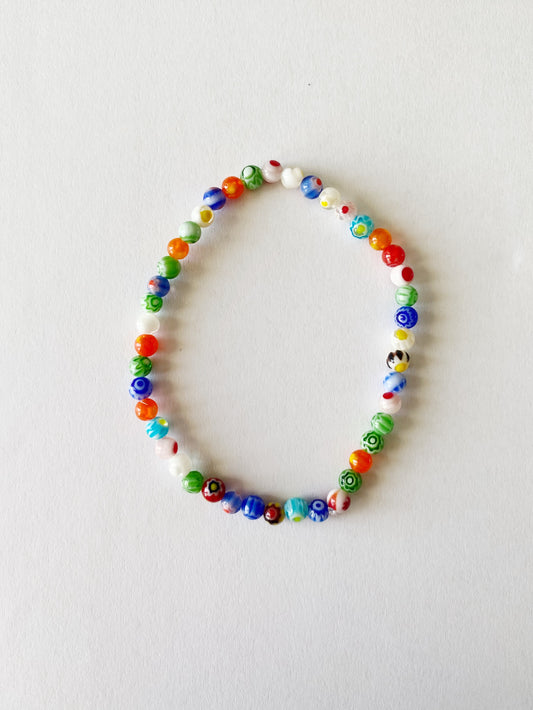 Mini Glass Circles Bracelet