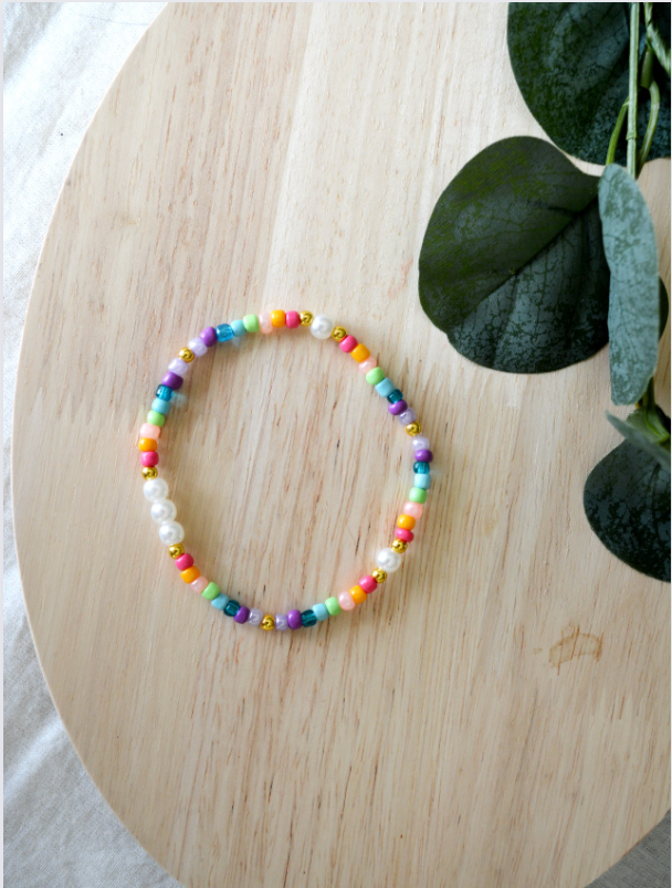 Colorful Pearl Anklet